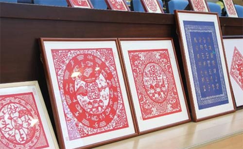 遇見非遺，指尖乾坤——太平鈿剪紙進校園