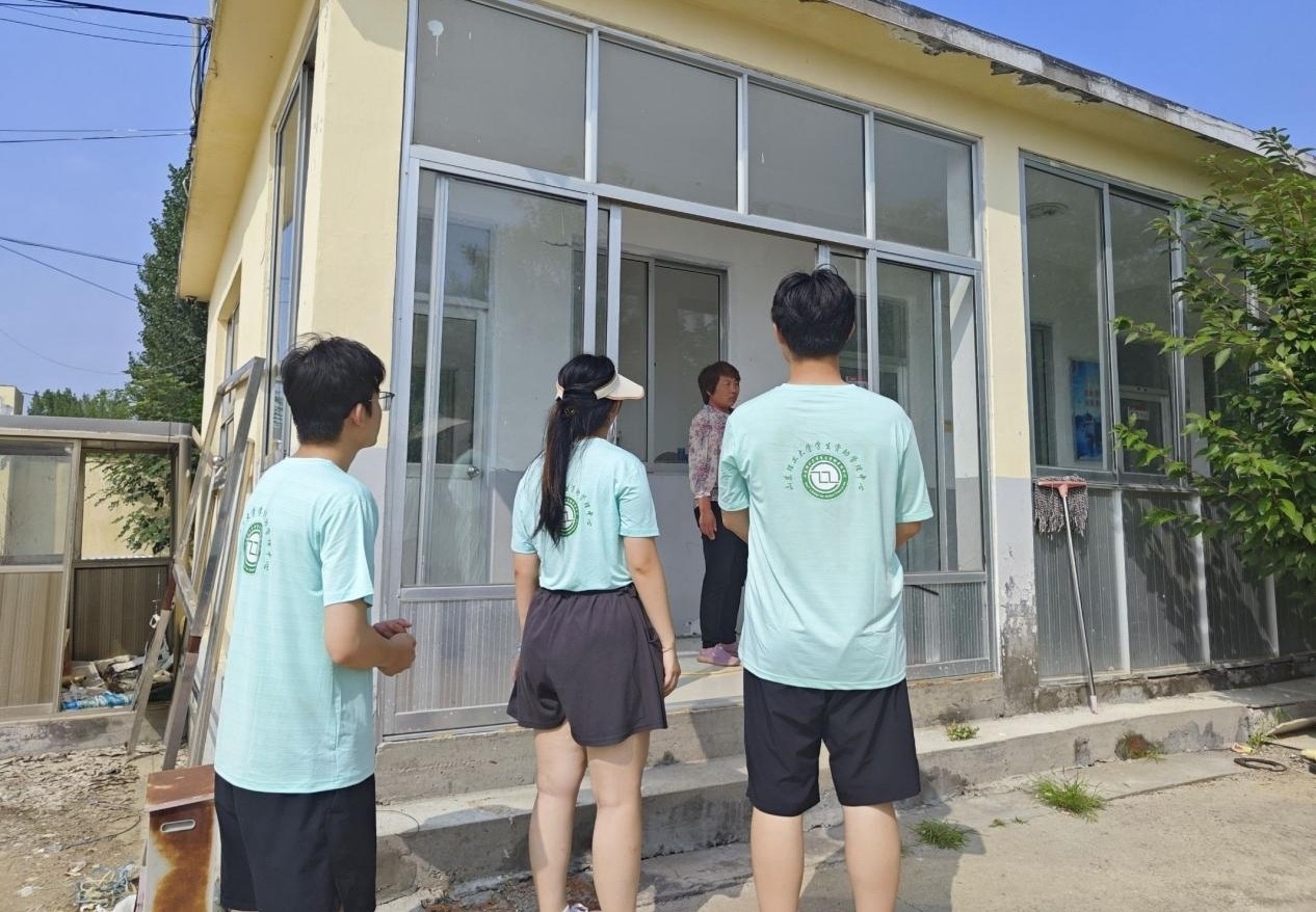 山東理工大學“春風拂柳”實踐團：深入洼子村，共探光
